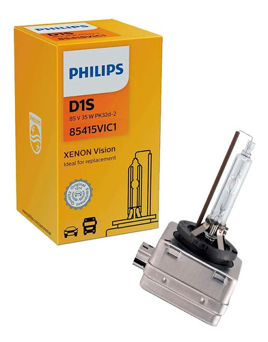 Lâmpada Philips Xenon Vision D1s 85415vic1 Original (un)