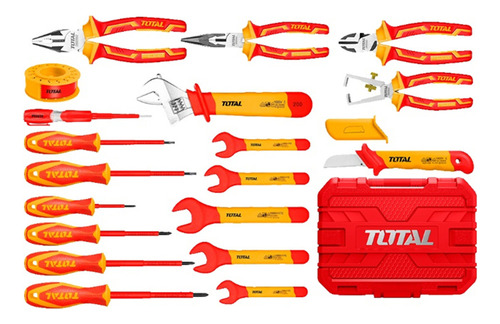 Kit Maleta Herramientas Manuales Aisladas 19 Piezas Total