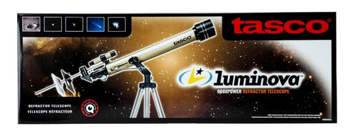 Imagen 9 de 10 de Telescopio Tasco Luminova Altazimuth 800x60mm Mirilla 6x24mm