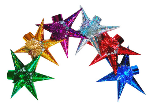 50 Mini Piñata Colgante Adorno Navidad Decoración M1holo Uni