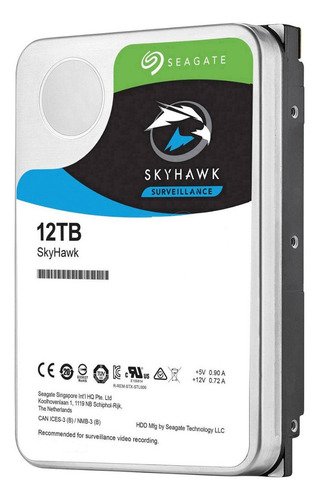 Disco duro interno Seagate SkyHawk ST12000VX0008 12TB