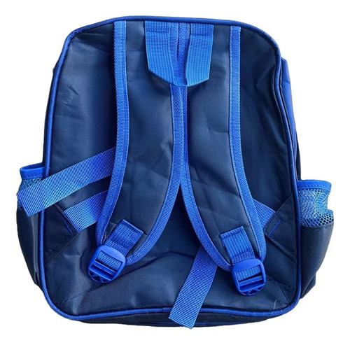 Mochila Dibujos Animados Para Niños Escolar Kinder Preescolar Resistente Luz Led Compatible Con Labubu Color Azul
