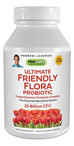 Andrew Lessman Ultimate Friendly Flora Probiotic 30 Cápsula