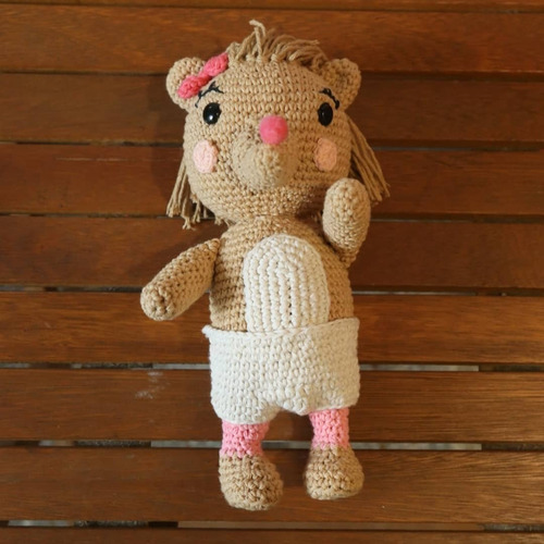 Amigurumi Verónica Minimalito Pakapaka Tejido Crochet