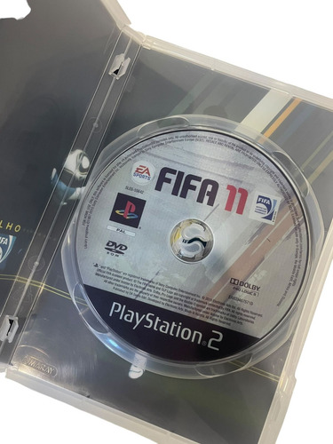 Fifa 11 Ps2 Com Capa E Pôster Play 2