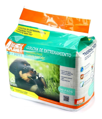 Pañales Entrenamiento Con Aroma Animal Planet 30un Con Snack