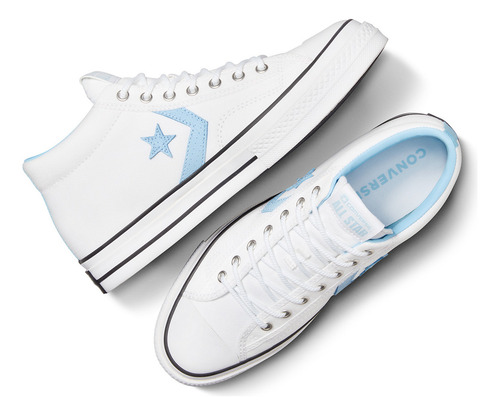 Tenis Converse Star Player 76 Mid Court Worn A07519c Hombre