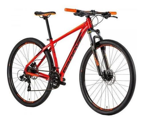 Bicicleta Groove Hype 30 21v Hd Aro 29 Verm/lj/pto Qdro 20.5