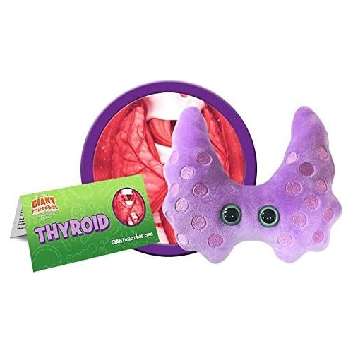 Peluche De Tiroides Color Morado