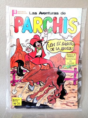 Revista Las Aventuras De Parchis No. 34