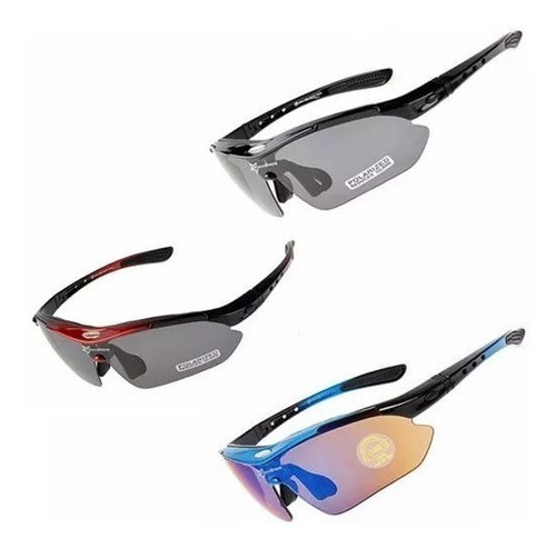 Lentes De Sol 5 Lunas Rockbros Ciclismo Regalo