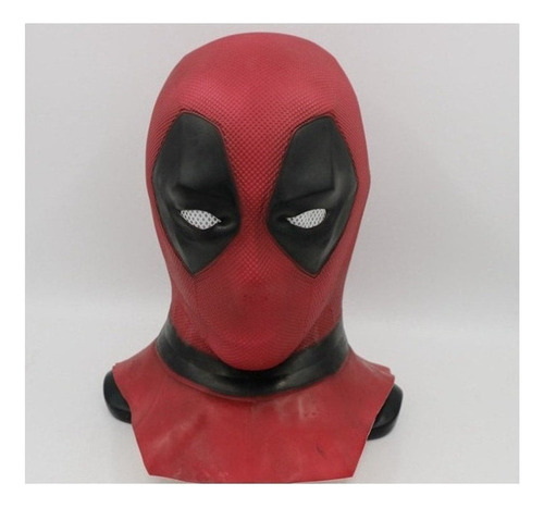 Máscara De Cosplay De Deadpool, Accesorio De Látex For Adulto