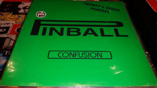 Pinball Confusion Vinilo Maxi Holland Raro De Ver 1998 Hit