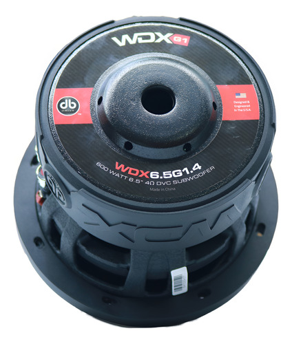 Subwoofer Db Drive Wdx6.5g1.4 6 300w 2 Bobinas