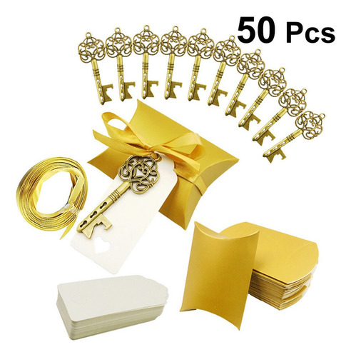 50 Abrebotellas Con Llave Vintage Para Recuerdo De Boda