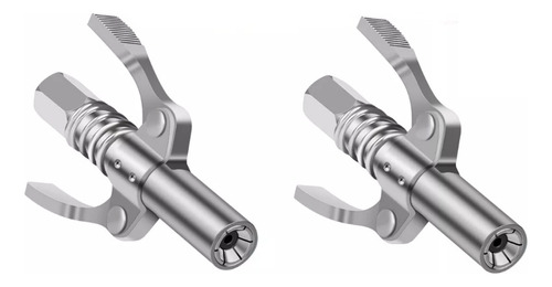 2 Puntas Para Engrasar De Acero Inoxidable Con Doble Mango