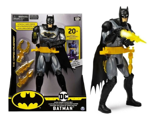 Muñeco Batman Deluxe Con Accesorios Figura 30 Cm Playking