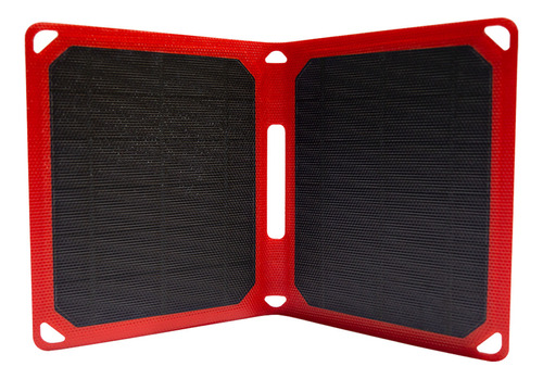 Cargador De Celular Por 2xusb Con Panel Solar Plegable Etfe