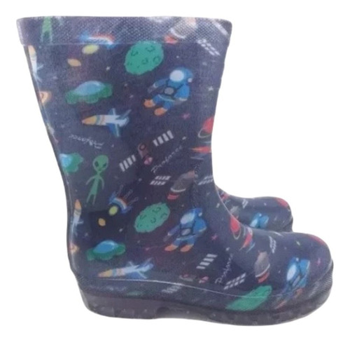 Botas De Lluvia De Niños Estampadas (proforce 6001)