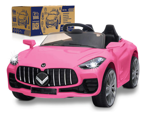 Kids House Carro Para Niños Montable Infantil Dash, con Luz, Música USB MP3, Educación Temprana, Batería Dual, Diseño Compacto y Seguro, Ideal para Aprender Jugando