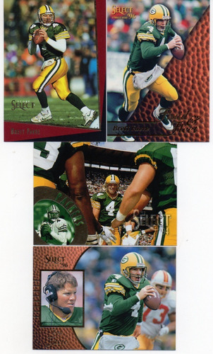 1993-1996 Select - Brett Favre Packers ( 4 ) Set 