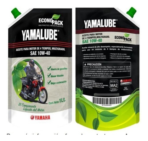 Caja 12 Lts Aceite Yamalube 10w 40 Mineral Multigrado