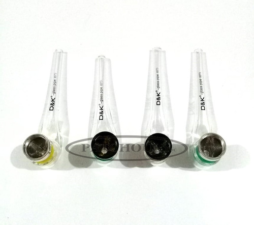 Imagen 5 de 8 de Pipa De Vidrio Pyrex Curva D&k Borosilicato Filtro 9cm.
