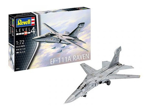 Maqueta A Escala 1/72 Revell Ef-111a Raven