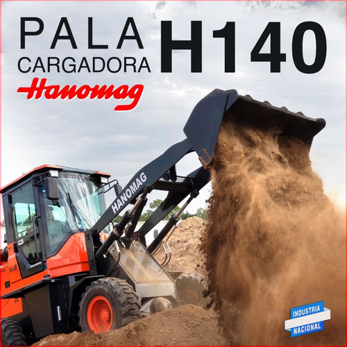 Pala Cargadora Hanomag H140 Nueva 4x4 0km 0.50mt3 1tn Carga