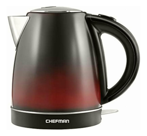 Chefman | Tetera De Acero Inoxidable | Hervidor Eléctrico