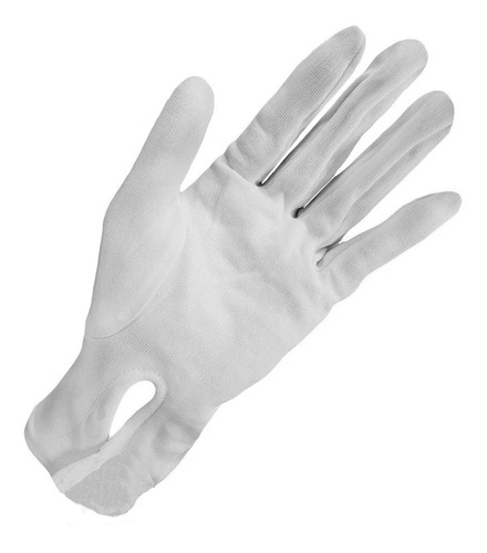 Imagen 2 de 6 de Guantes Blancos De Stretch Para Uniforme De Gala Militar