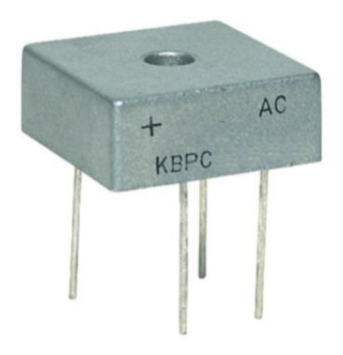 Puente Diodo Rectificador Kbpc2504w  Kbpc2504 2504 400v 25a