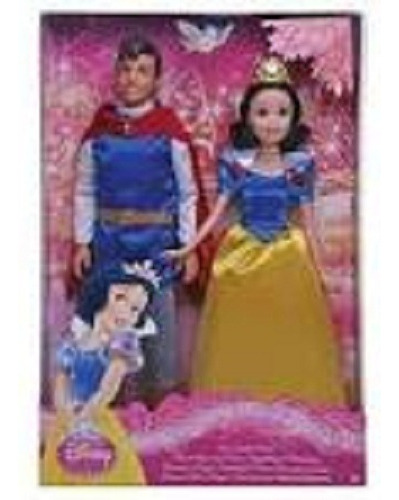 Casal Branca De Neve E Príncipe Da Mattel De 2009