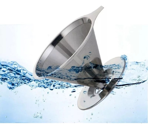 - / Colador De Café Pour Over Acero Inoxidable Tamaño