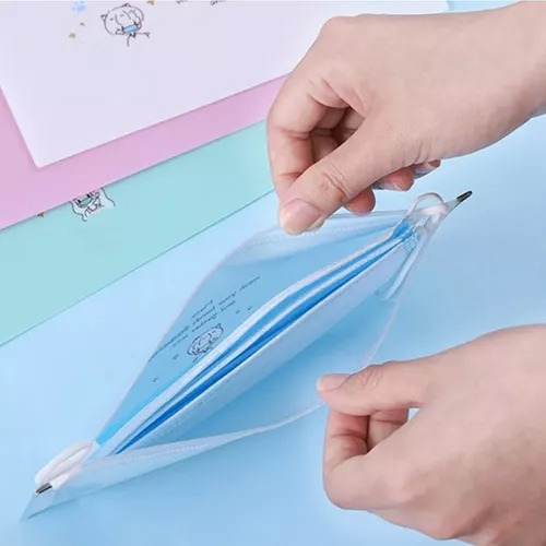 Funda Porta Mascarillas Con Diseño Niños 12 Unidades Colores Color Variado
