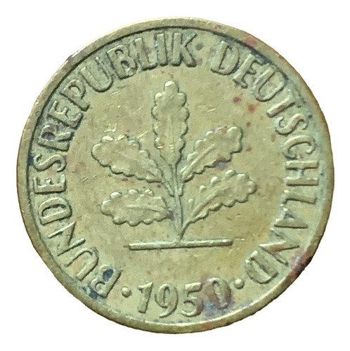 Robmar- Moneda De Alemania De 5 Pfenning Año 1959-j·km.107