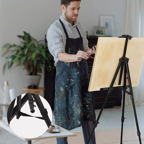 Caballete Para Pintar Ajustable Y Portátil Pintura Plegable