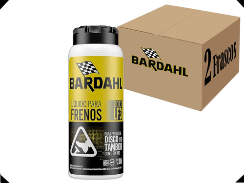 Liquido Para Frenos Disco Tambor 350ml Con Sin Abs 2 Piezas