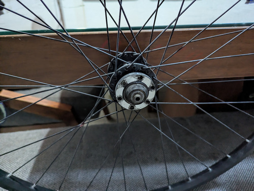 Rines 27.5 Aluminio Mtb Con Válvula Y Cinta Tubeless Negro