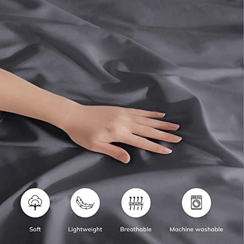 Moonlightfunda Nórdica Tamaño Queen Juego De Cama Gris - Sua