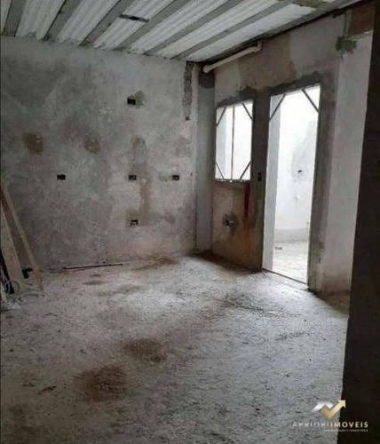 Cobertura Com 2 Dormitórios À Venda, 110 M² Por R$ 400.000 - Vila Assunção - Santo André/sp - Co0404