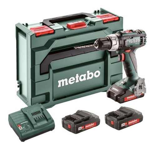 Taladro Percutor Sb18l Metabo 2 Bat + 1 Carg + Maletín