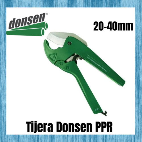 Tijera Donsen Ppr Polifusion Termofusión Corta Tubos 20-40mm