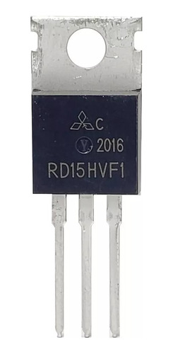 Pack X5 Transistor Rd15hvf1 Rf 15w 175mhz 12.5v 16w 14db