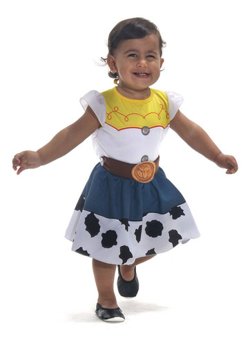 Fantasia Jessie Vestido Bebê - Toy Story - Disney