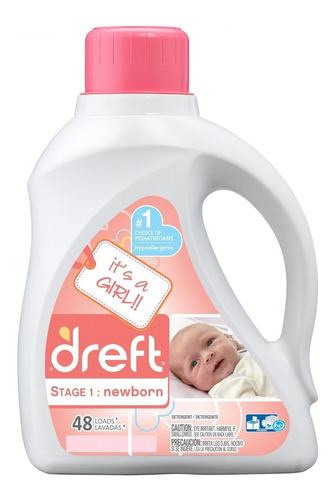 Dreft Jabon De Ropa De Bebe 1.36ml