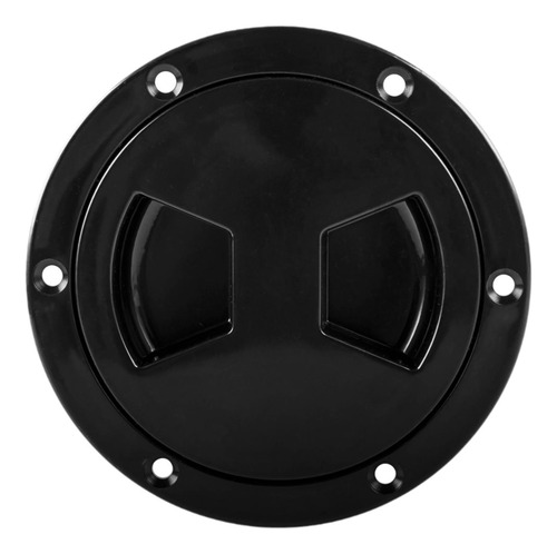 Escotilla Para Embarcación Marina Con 4 Pulgadas Negro