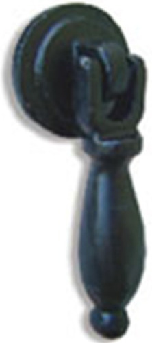 Tirador Volcable Gota Acero Negro Epoxy 72x28mm Dell'avo