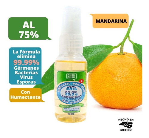 Imagen 2 de 7 de Paquete Mayorista De 30 Sanitizantes Para Manos C/humectante