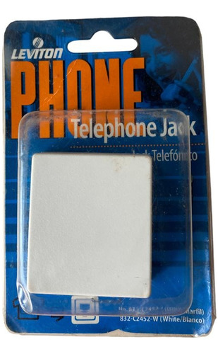 Placa De Pared Conector Teléfono Levitor Phone Jack  C2452